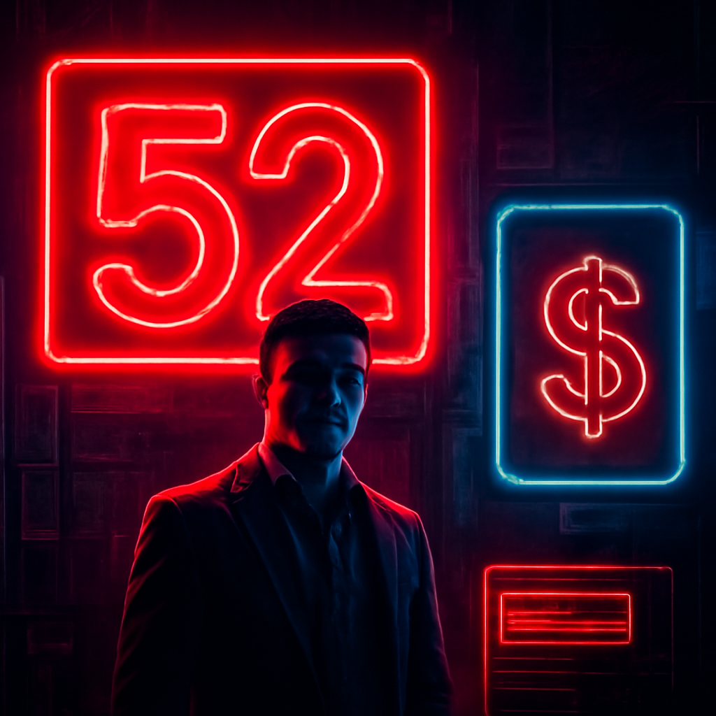 An educational diagram outlining steps to secure your 52 Lottery account.