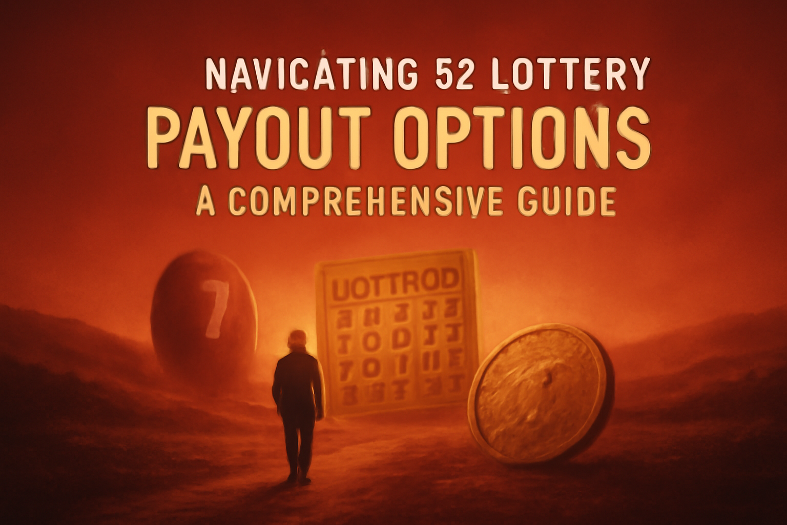 A visual representation emphasizing the importance of account security for 52 Lottery.