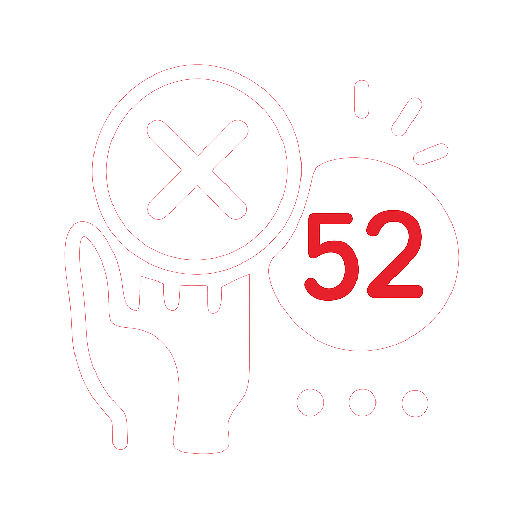 Icon representing guidance on using the 52 Lottery platform.