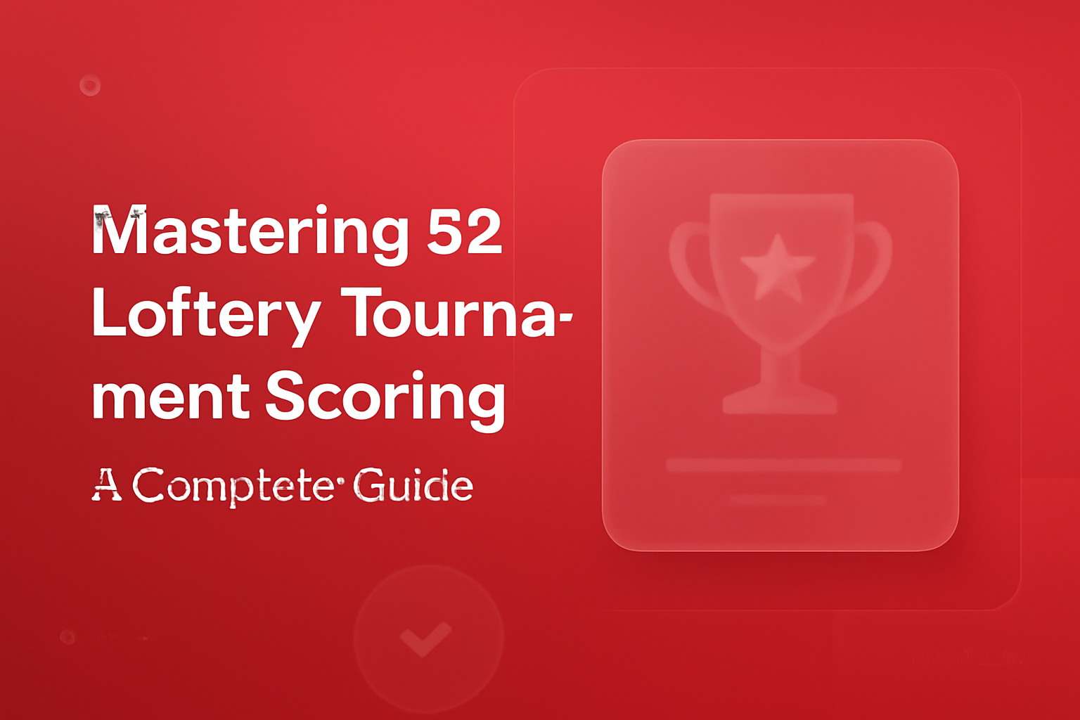 A visual representation emphasizing the importance of account security for 52 Lottery.