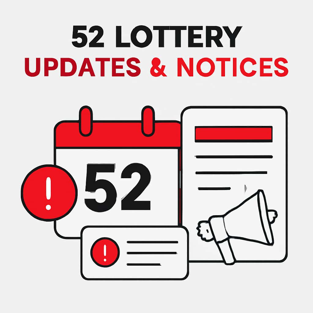 Diagram for 52 Lottery Updates & Notices