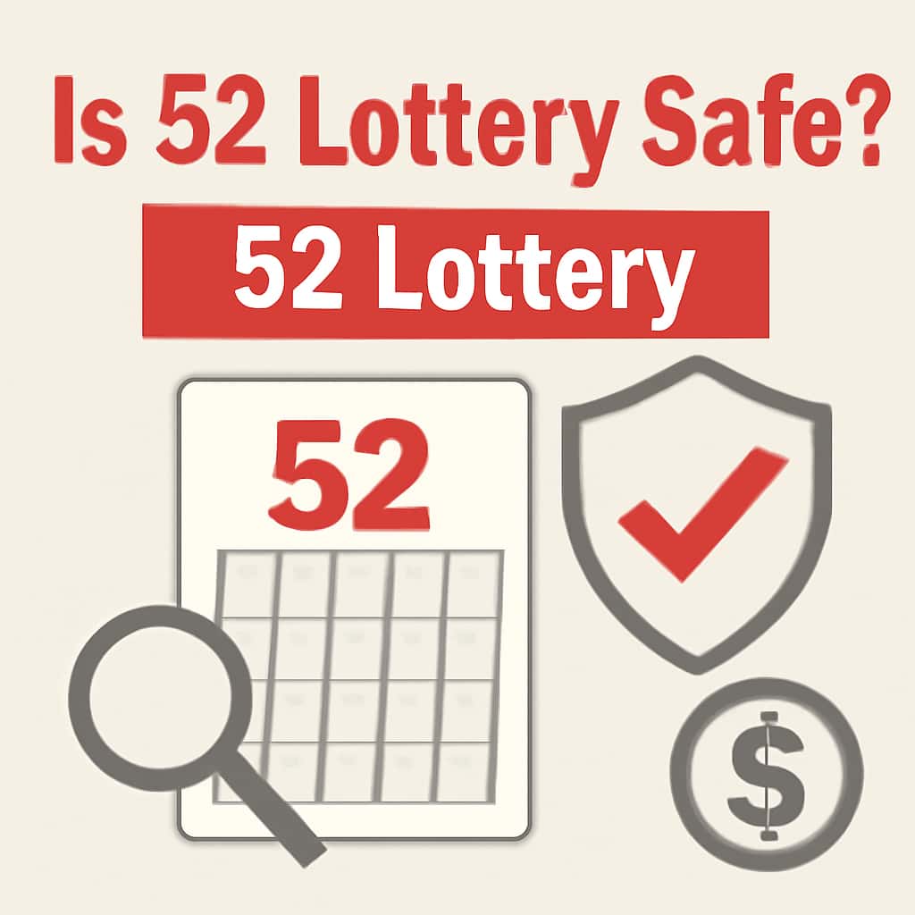 A diagram outlining safety protocols for the 52 Lottery platform.