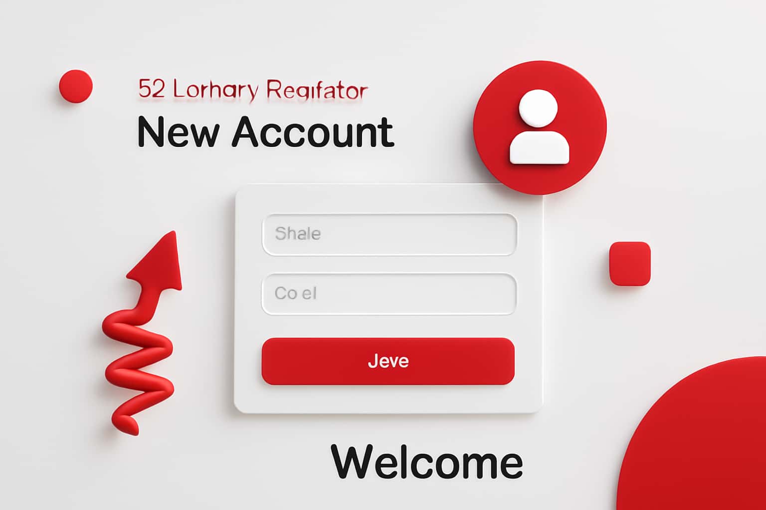 52 Lottery Register - New Account Interface