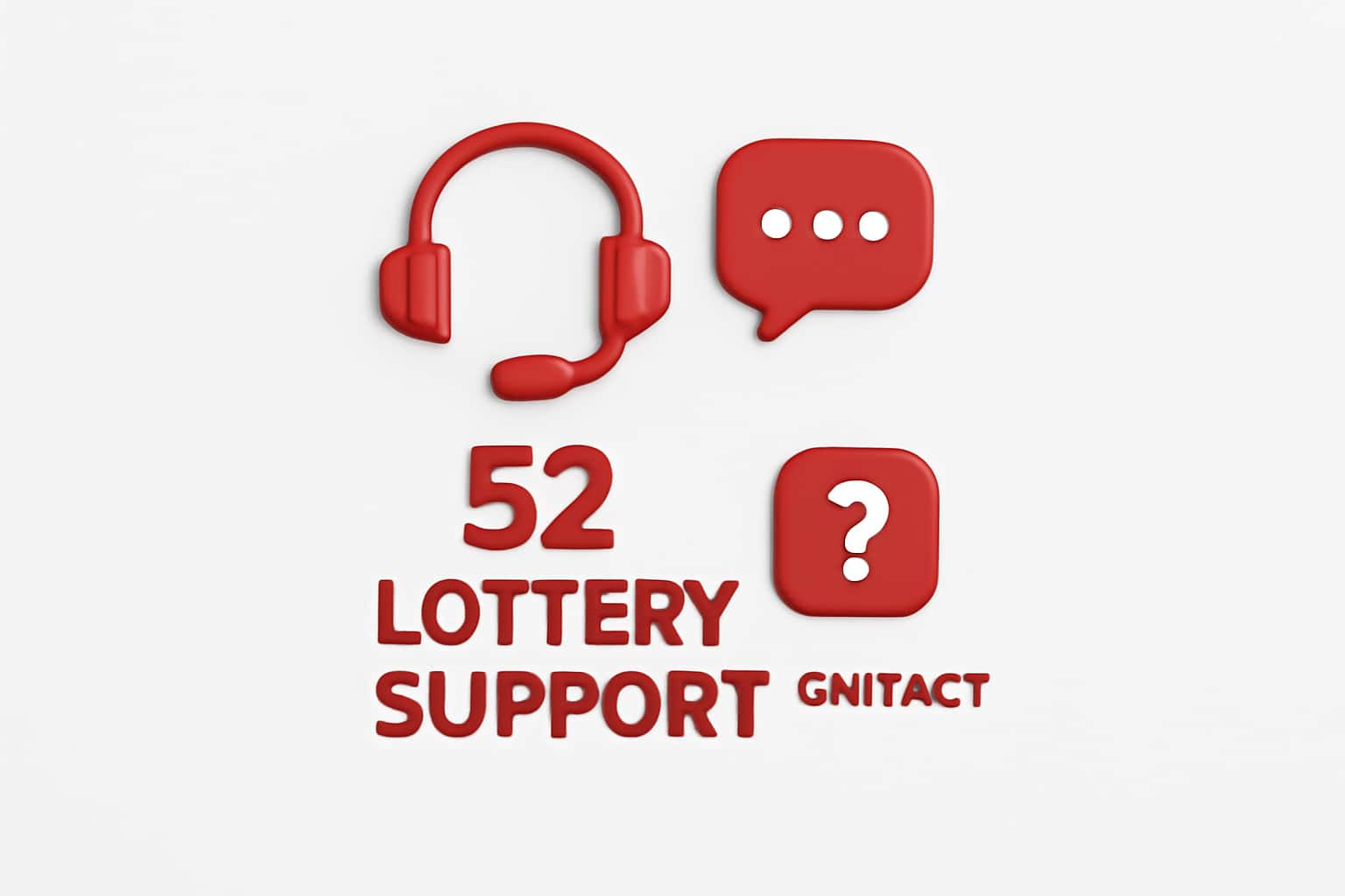 52 Lottery Support & Contact Interface