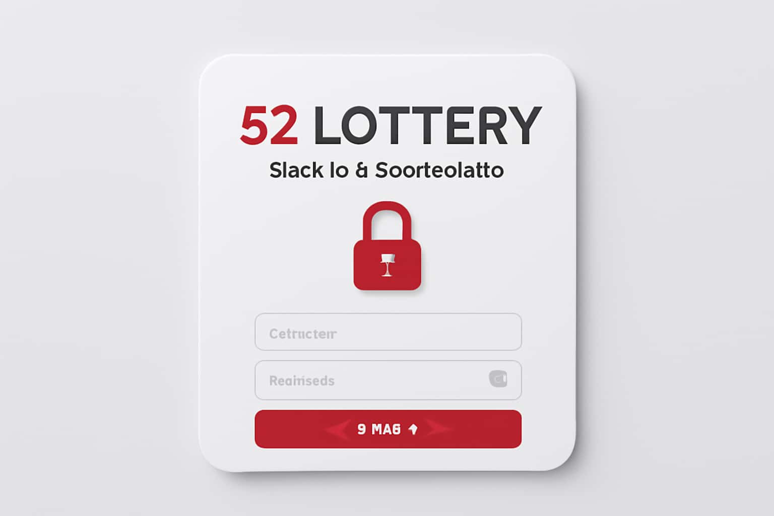 52 Lottery Sign In & Dashboard Interface